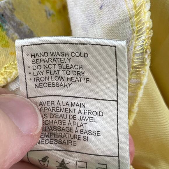 Jack by BB Dakota Abstract Yellow and Black Mini Dress - Picture 8 of 9